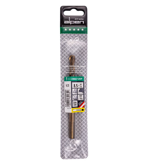 HSS COBALT 8.5 PLW GRIP 3-SIDED