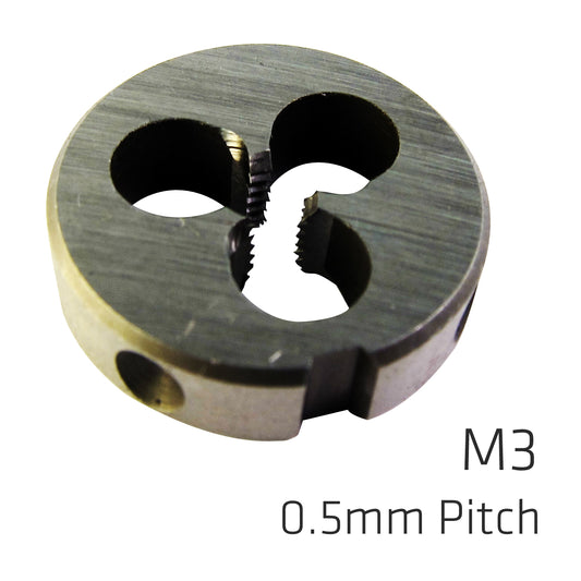 MACHINE DIE COBALT 3MM SPIRAL POINT IN POUCH 0.5MM PITCH