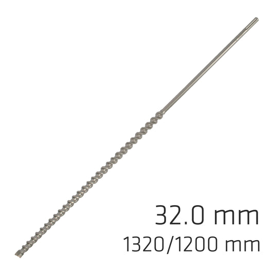 SDS MAX DRILL BIT 32MM 1320 1200MM