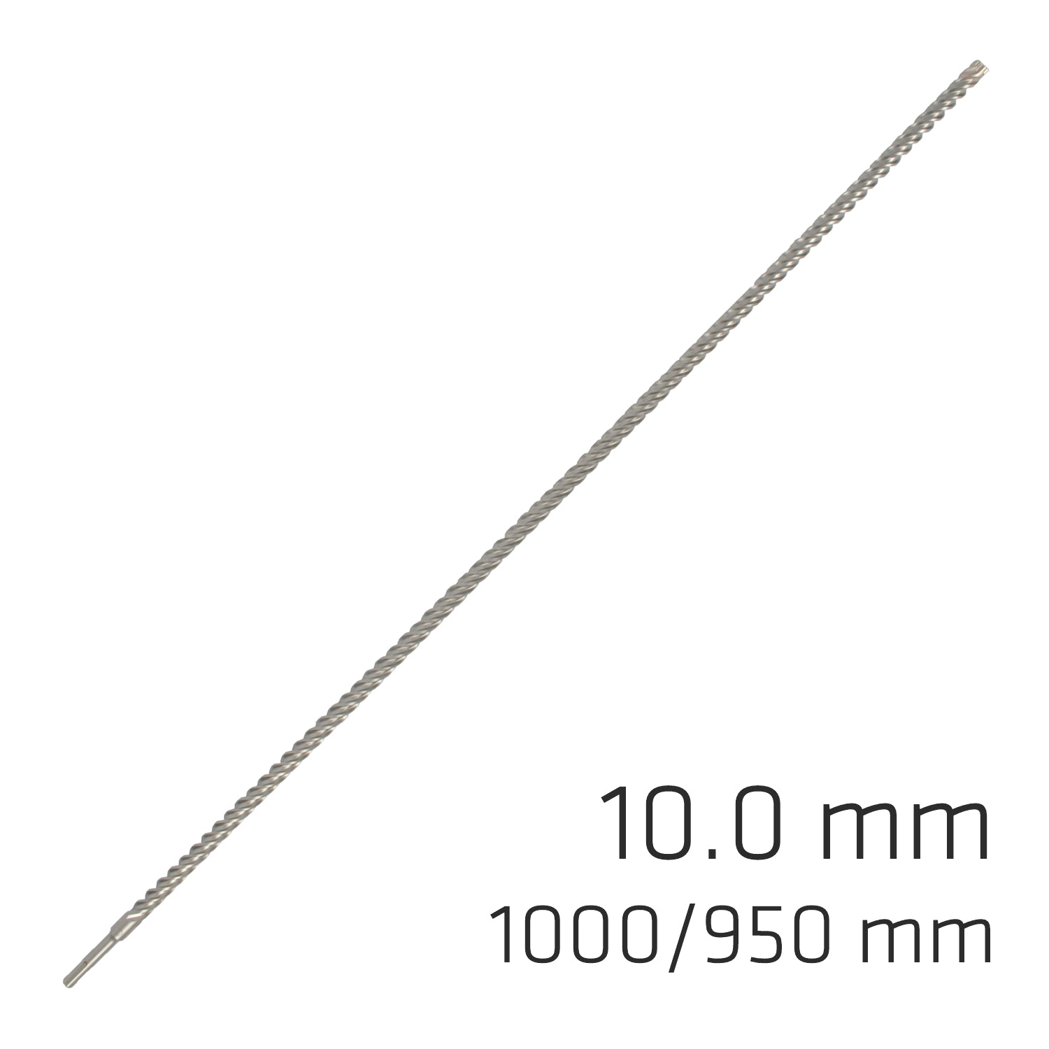 FORCE X 10.0 x 1000/950 SDS-PLUS REBAR DRILL BIT X4 CUTTING EDGES