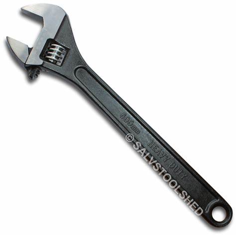 Shifting Spanner Graduated Jaw 250mm
