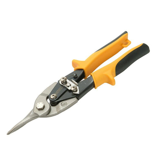 Aviation Tin Snip Straight 250mm Yellow