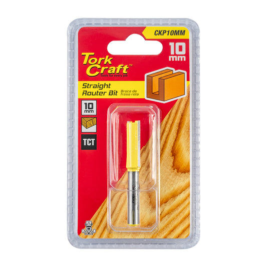 ROUTER BIT STRAIGHT 10MM