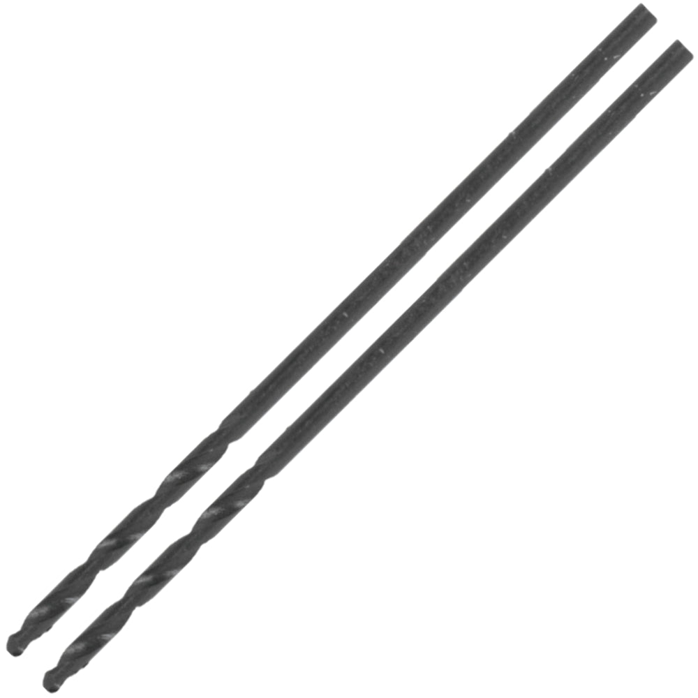 DRILL BIT HSS STANDARD 1.0MM 2/CARD