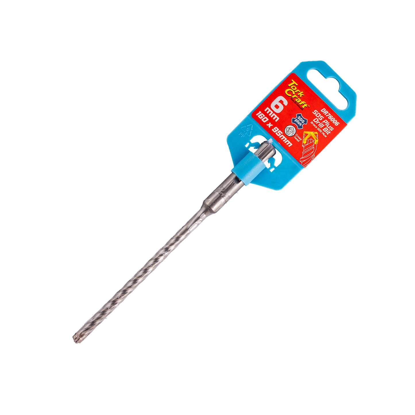 SDS PLUS CROSS HEAD REBAR 6MM X 95MM X 160MM DRILL BIT