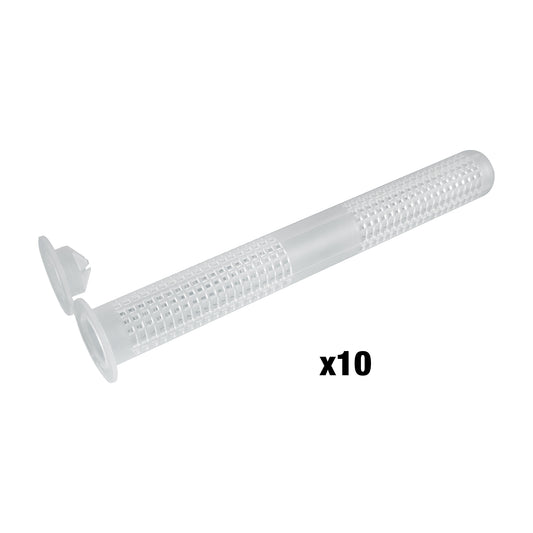 NYLON PERFORATED SLEEVE 16 X 130MM 10PC