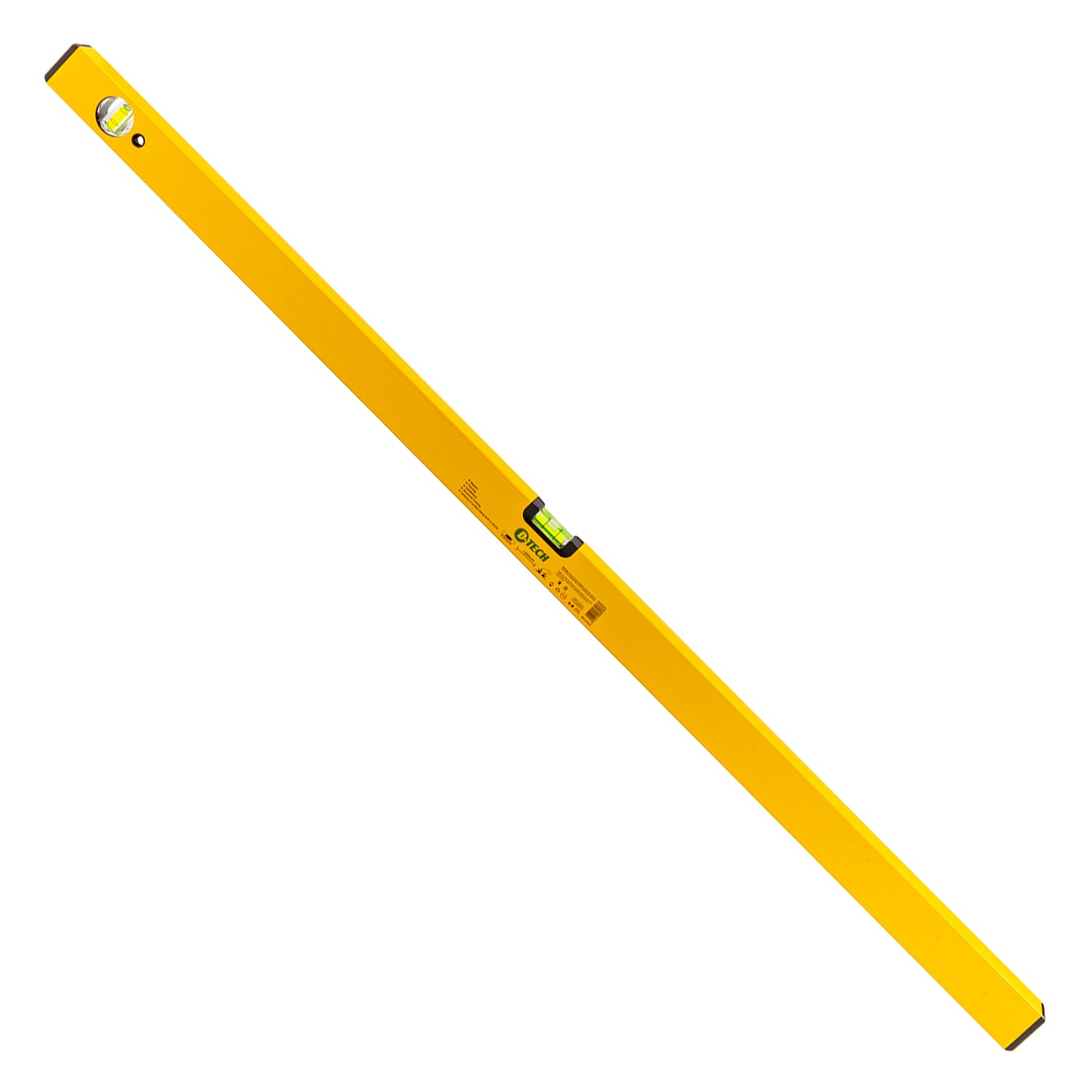 SPIRIT LEVEL BOX 1200MM X 1.4MM 2 X VIAL 0.5MM ACCUR. ALUM.