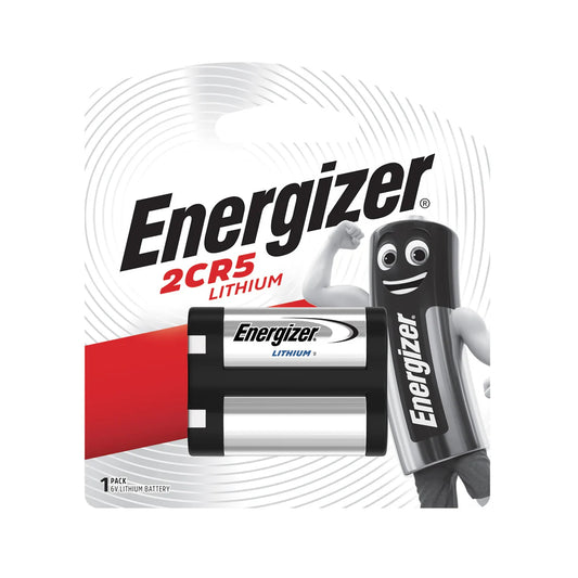 2CR5 6V LITHIUM PHOTO BATTERY ENERGIZER