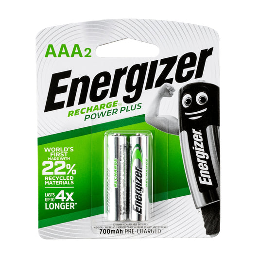 RECHARGE BATTERY 700mAh AAA -2PACK (MO 6) ENERGIZER