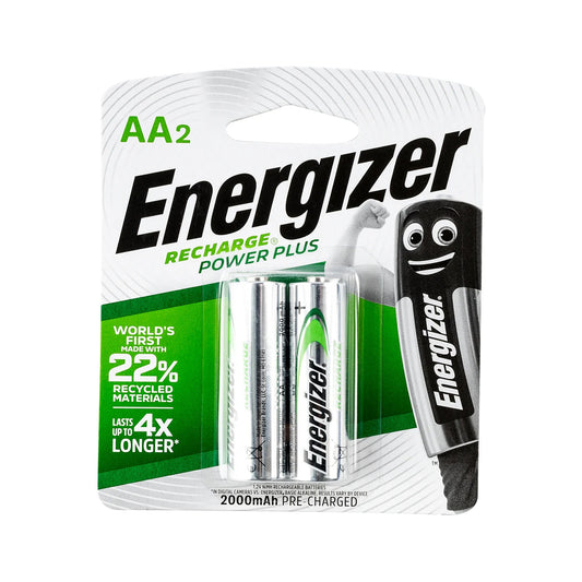 RECHARGE BATTERY 2000mAh AA-2PACK (MOQ6) ENERGIZER