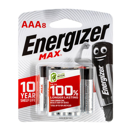 MAX AAA BATTERY-8PACK (MOQ12) ENERGIZER