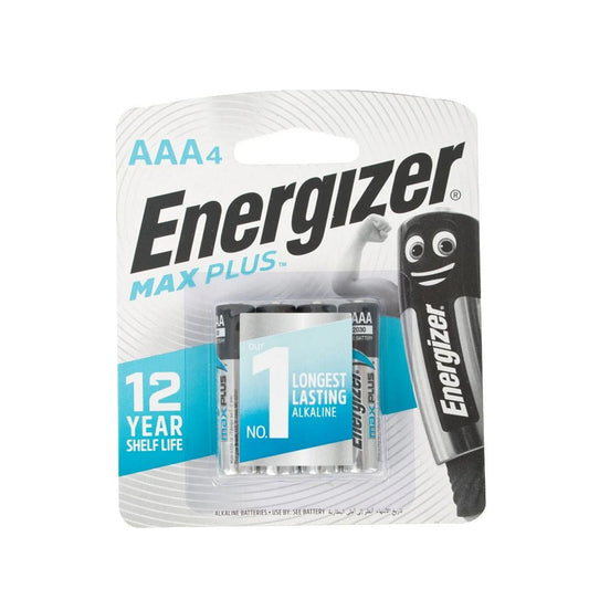 MAXPLUS AAA BATTERY-4PACK (MOQ12) ENERGIZER