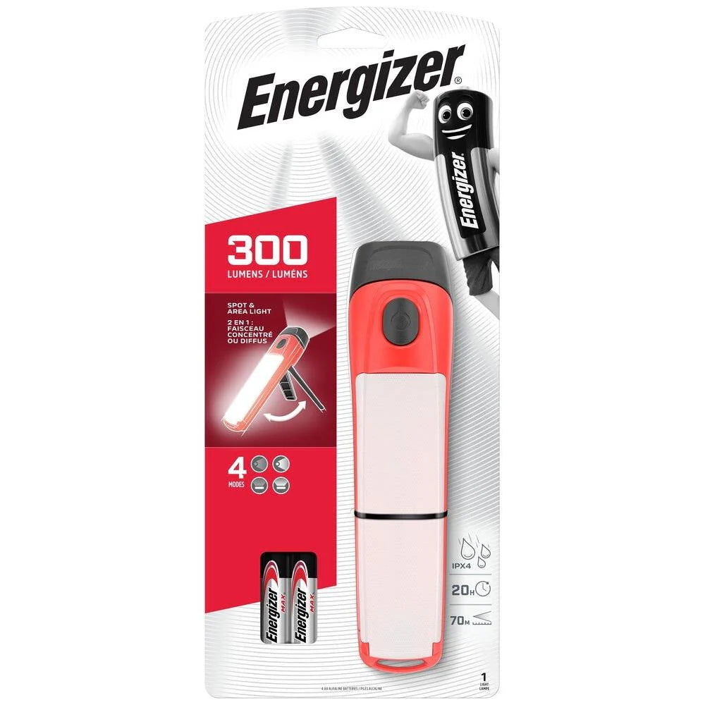 FUSION SPOT AND WORK LIGHT 300LUMENS ENERGIZER