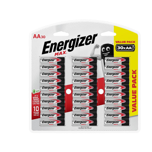 MAX AA BATTERY-30PACK (MOQ 4) ENERGIZER