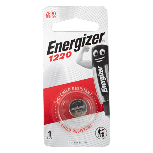 CR1220 3V BP1 LITHIUM COIN BATTERY (MOQ12) ENERGIZER