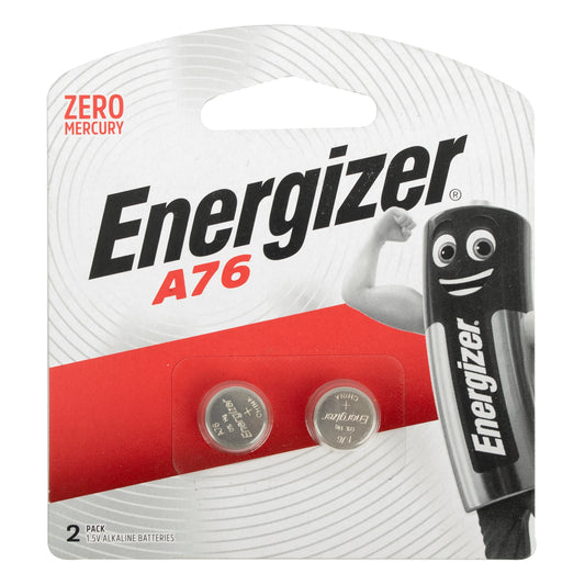 A76 LR44 1.5V ALKALINE BATTERY-2PACK (MOQ12) ENERGIZER
