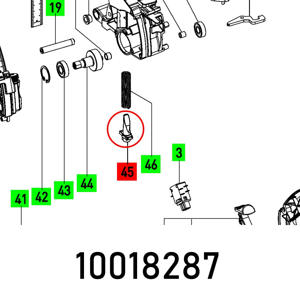 TENONS FOR TS 55