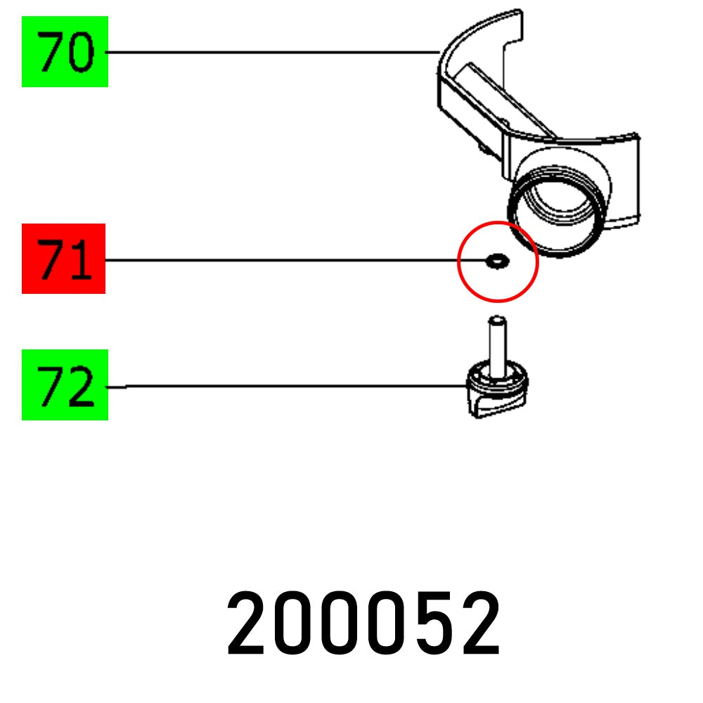 O-RING 5X1,5-NBR-75SHORE