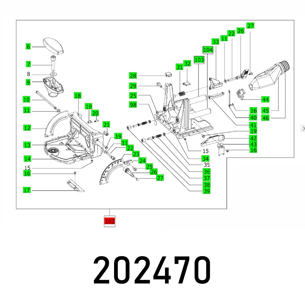GUIDE FRAME DF 500 Q