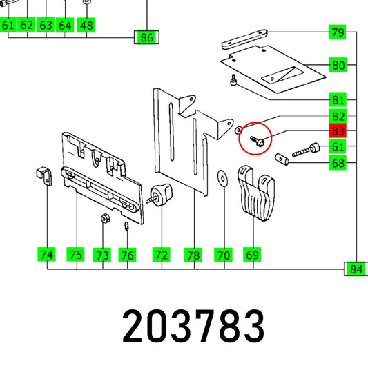 FLAT HEAD SCREW DIN 923-M5X4-4.8