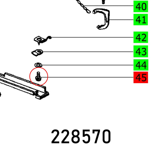 OVAL HEAD SCREW M4X8-TAPTITE-T15