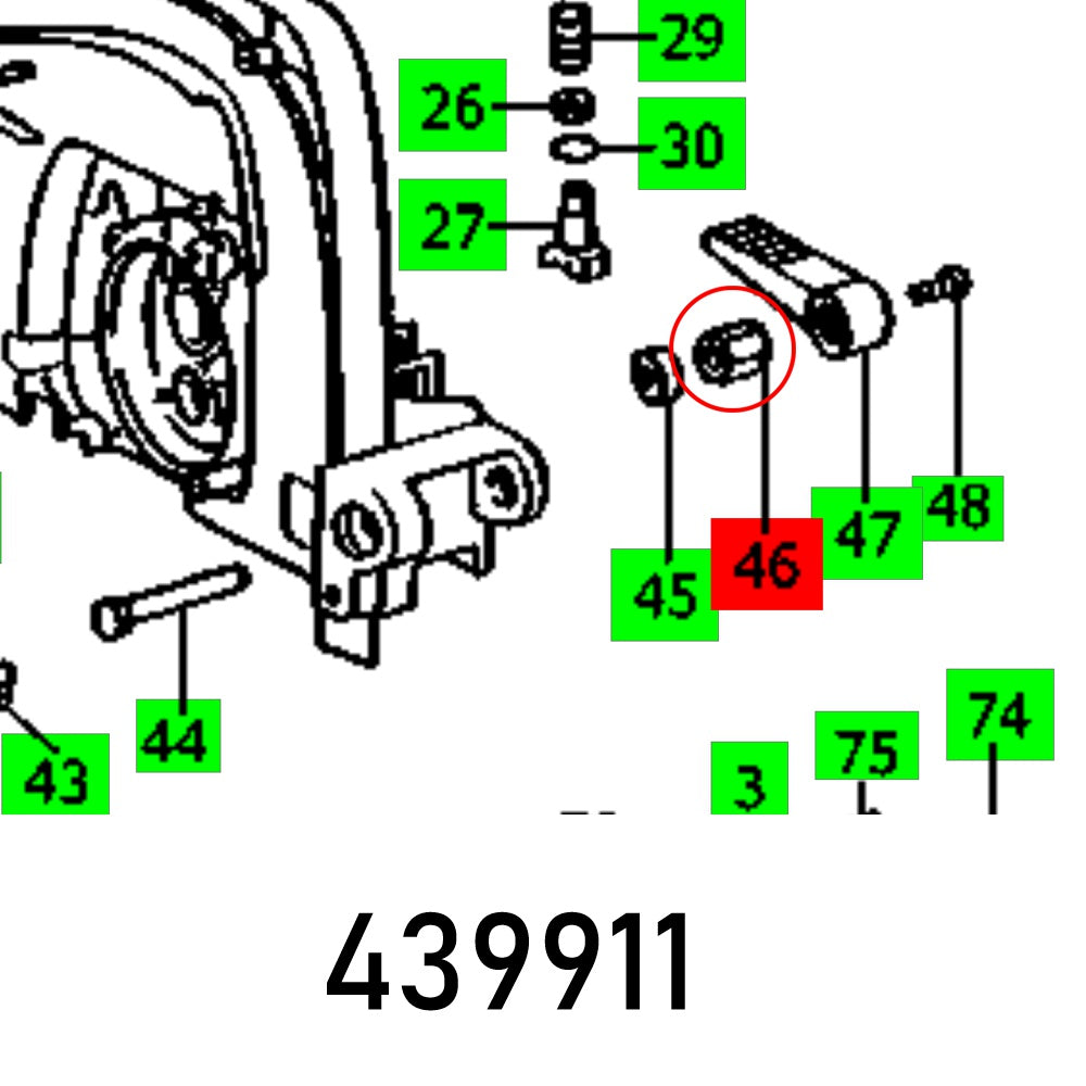 NUT AP 85 E