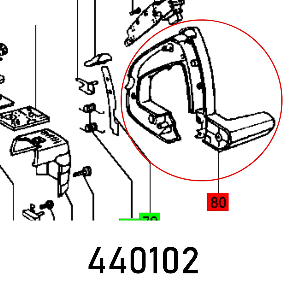 HOUSING ATF 55 E