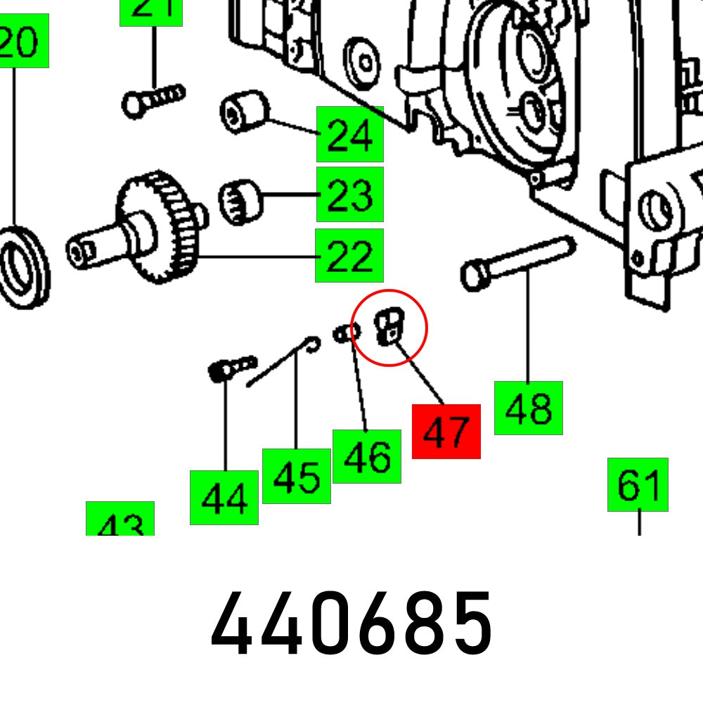 CLIP AP 85 E