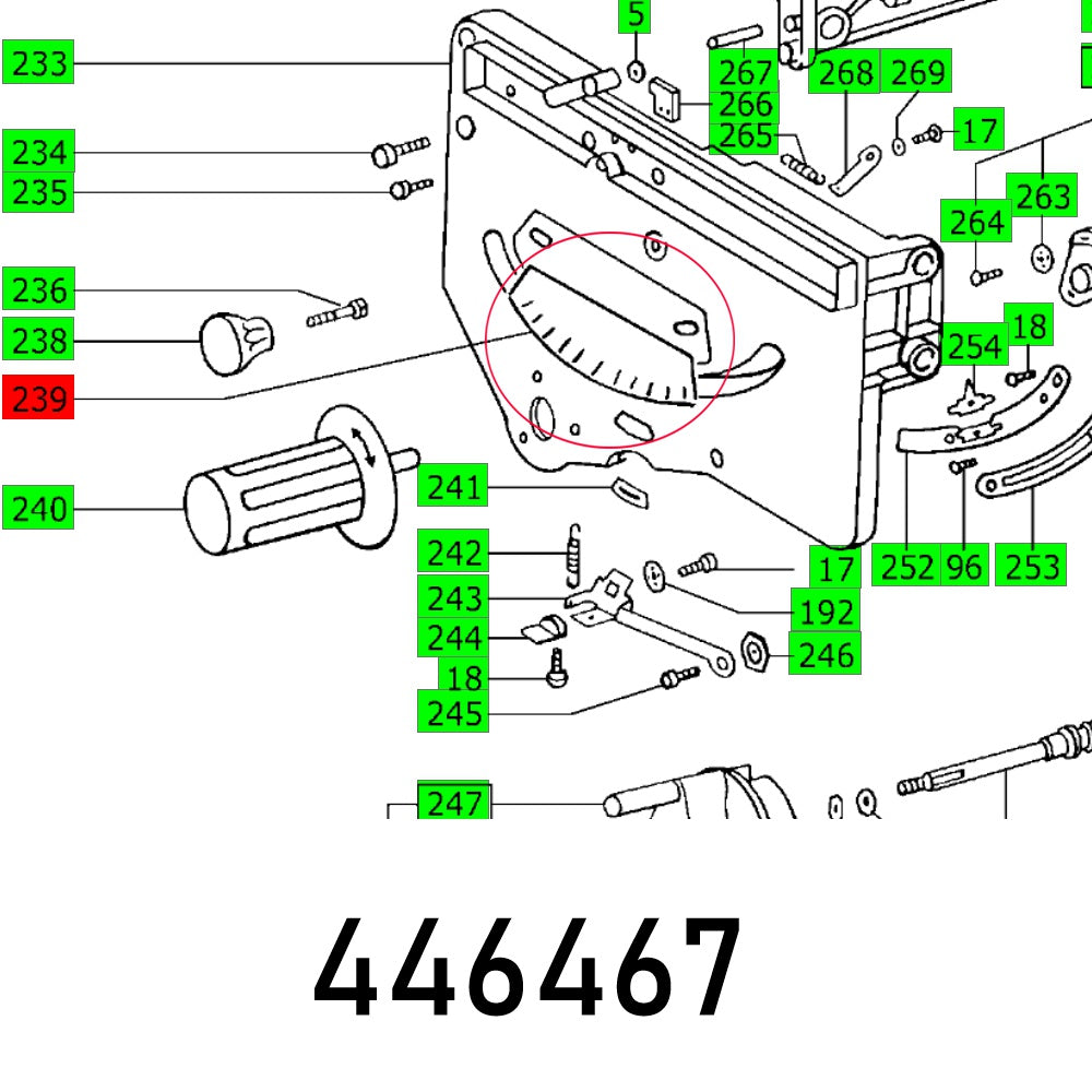 GRADUATED SCALE CS 70 EB