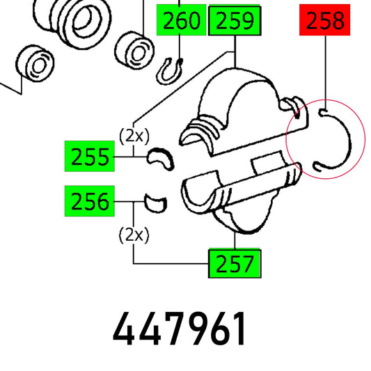 SPRING WASHER CS 70 EB