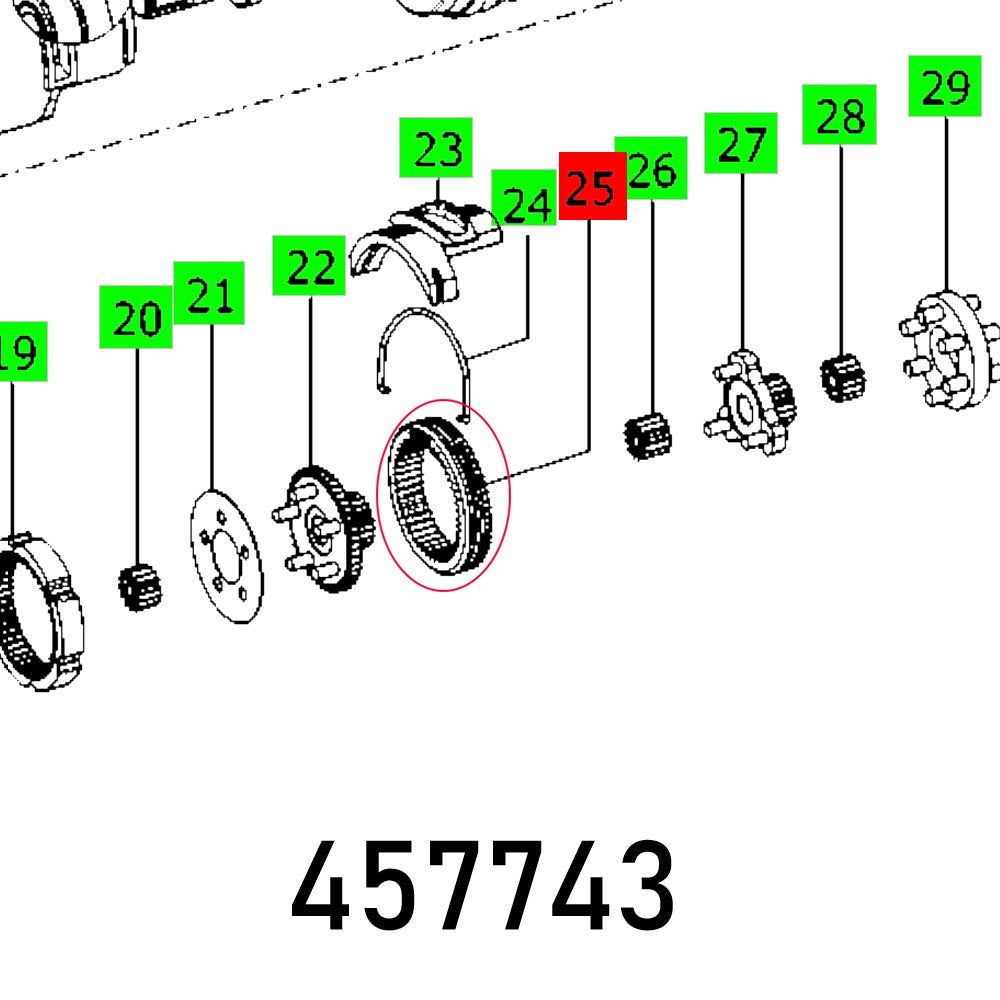 SWITCHING RING TDK 12