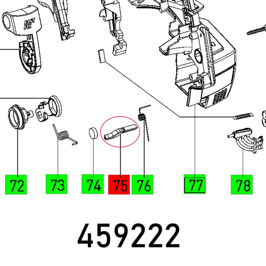 LOCK BOLT TS 55 EBQ