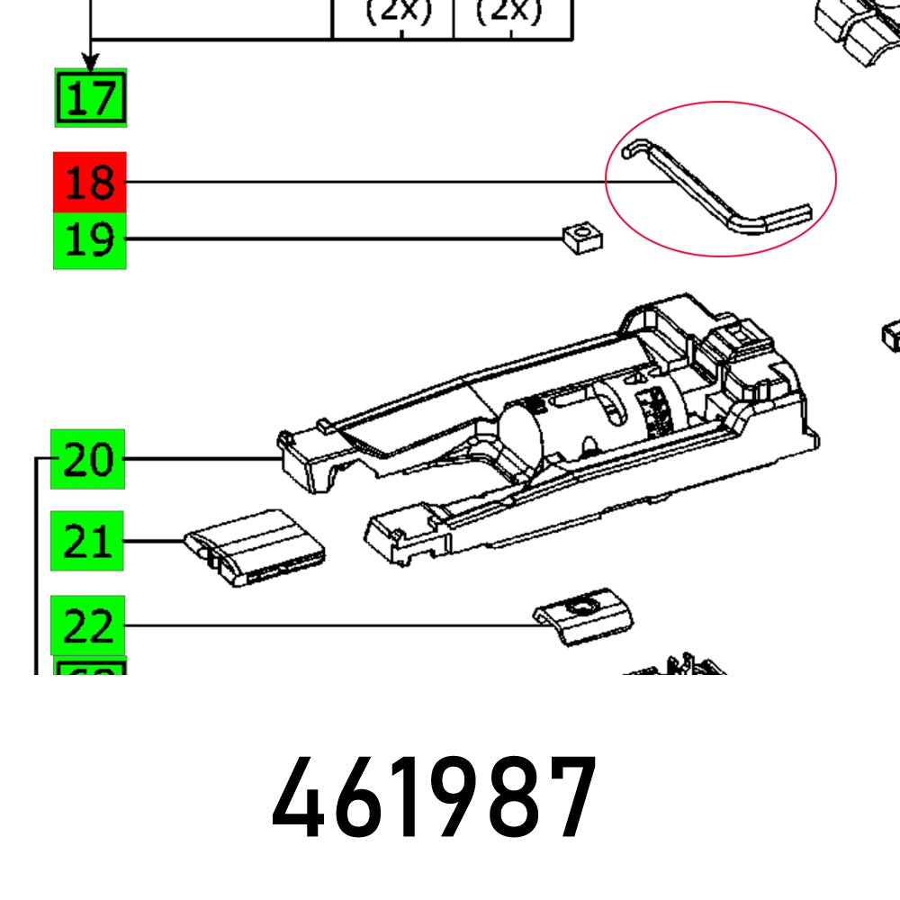 ALLEN KEY PS 300 EQ SW4-2,5