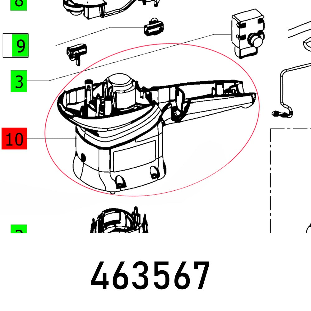 MOTOR FRAME ES 150