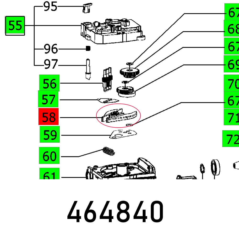 PENDELUM ACTION DF 500 Q