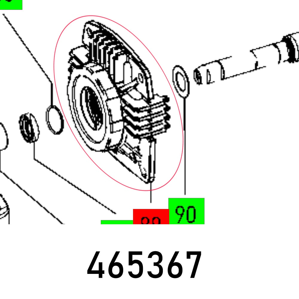 CONNECTION FLAN LHS 225 EQ