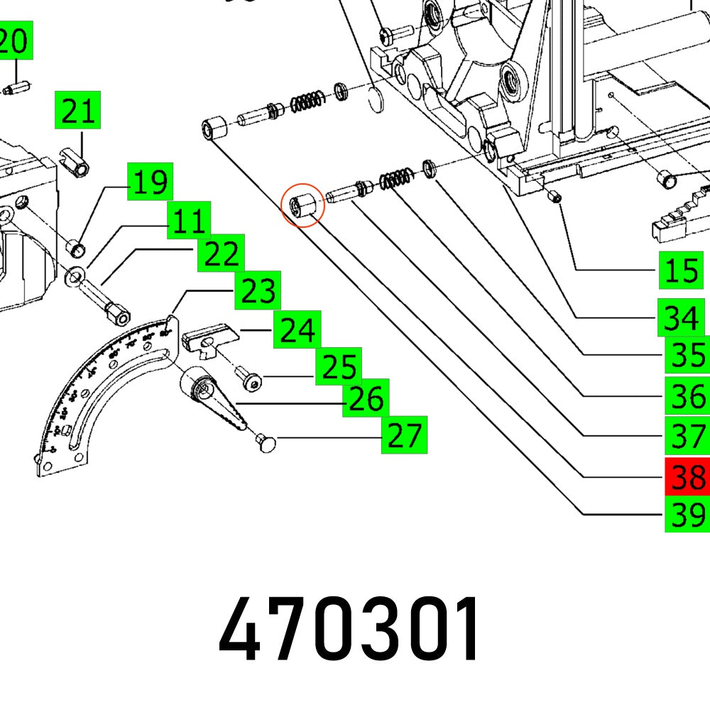 ECCENTRIC BUSH DF 500-DF 700