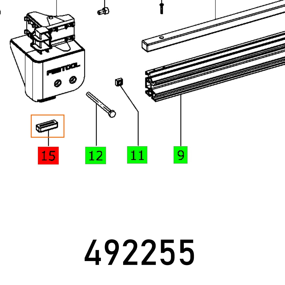 RUBBER FOOT CS 50 EB