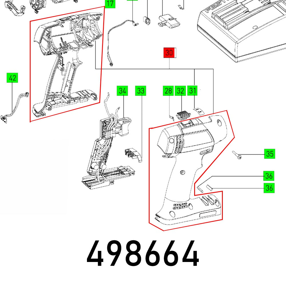 HOUSING SET T 15 ET-BG