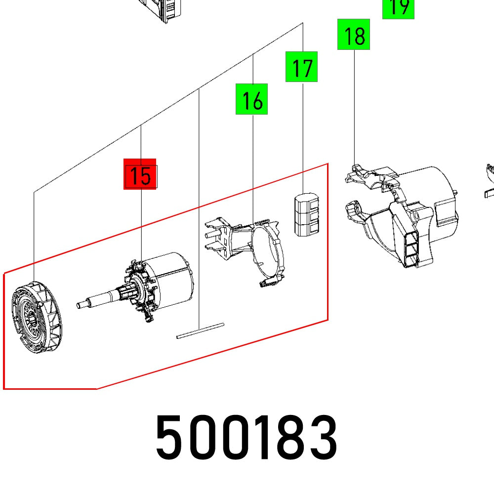 MOTOR TSC 55 REB
