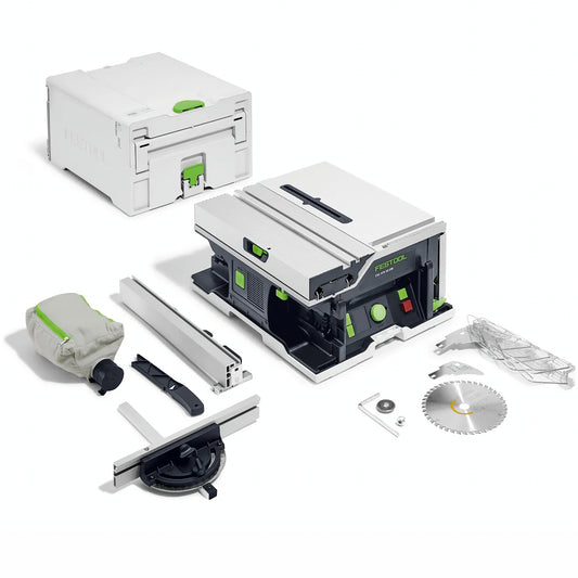 SYSTAINER SAW CSC SYS 50 EBI-BASIC CORDLESS TABLE SAW 168MM BLADE