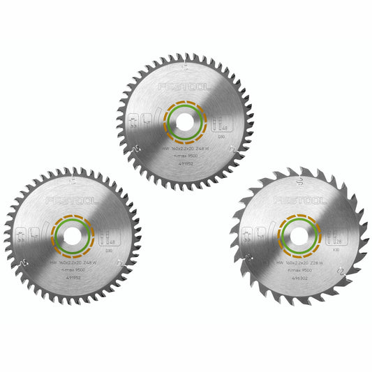 SAW BLADE SET KSB-SORT-3 W 160X2.2