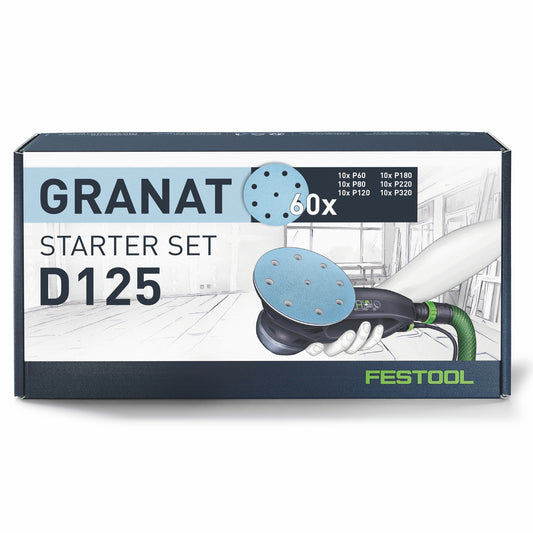 SANDING DISCS D125 GR-SET