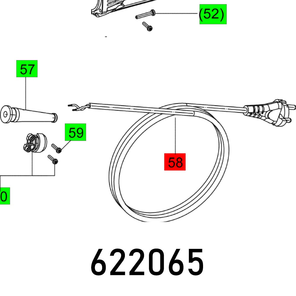 CORD H07 RN-F 2X1 EURO