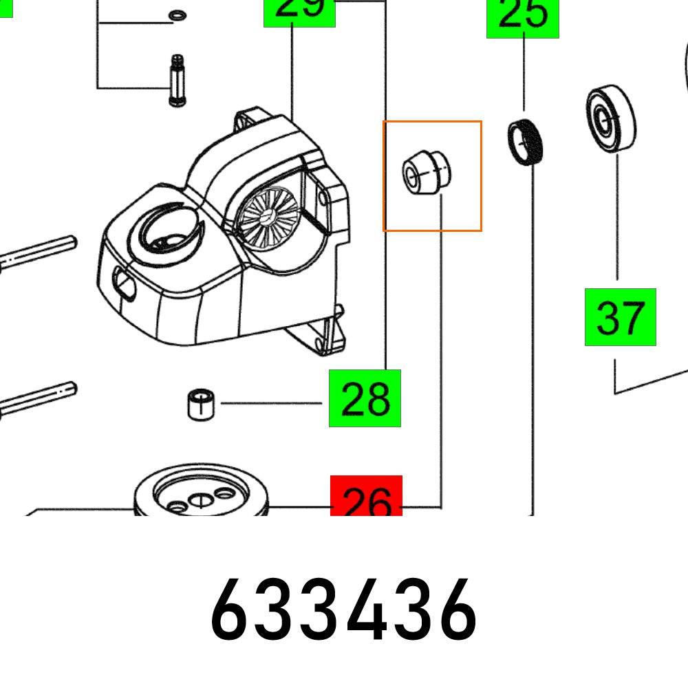 GEAR AGP 150-16 AB Q