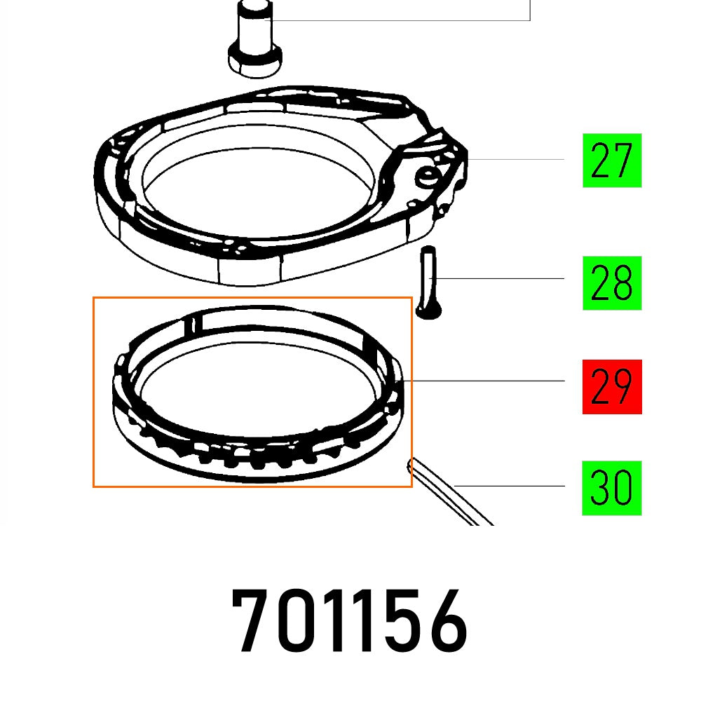 COLLAR ETS 150