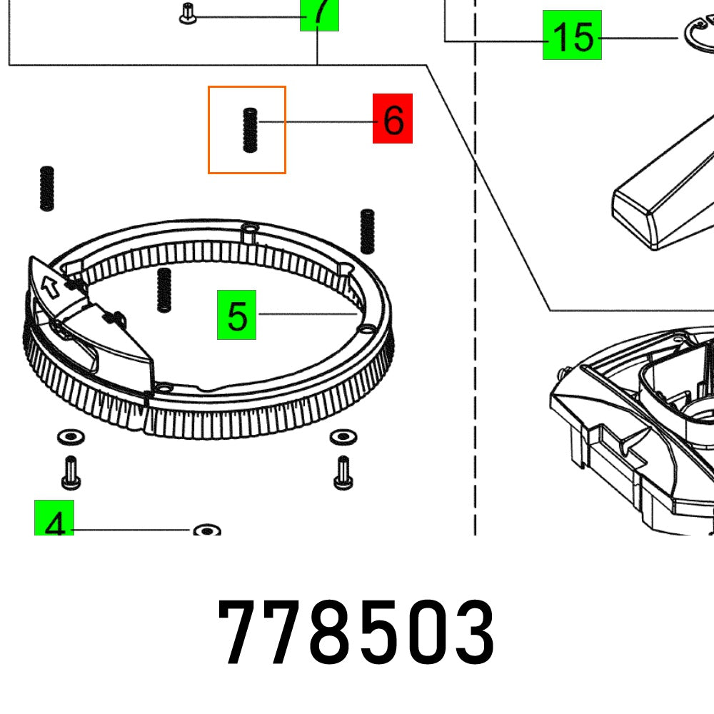 COMPRESSION SPRING D 1070