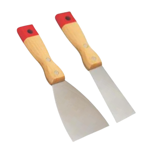 Flex Scraper Wooden Handle 125mm
