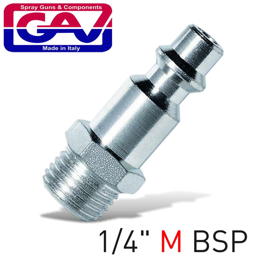 QUICK COUPLER INSERTS 1/4'M USA