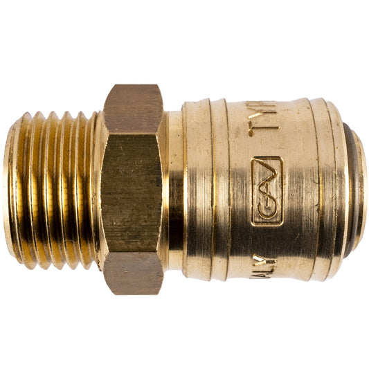 BRASS MALE QUICK COUPLER 1/2'M GERMAN